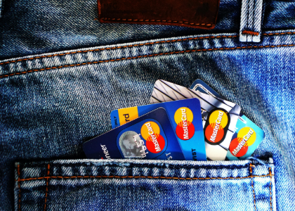 The evolution of the Mastercard logo