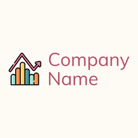 Stock exchange app on a Floral White background - Real Estate & Mortgage