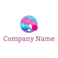 Turquoise Water slide on a White background - Games & Recreation