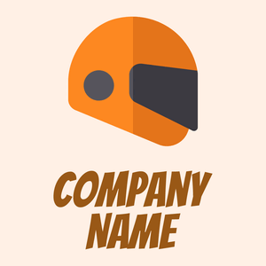 Helmet logo on a Seashell background - Construction & Tools